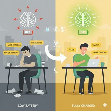 Your Brain Has a Battery And Most People Are Running on 10%