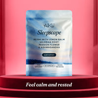 Aiku Sleepscape Natural Sleep Supplements Without Melatonin for Deeper Sleep